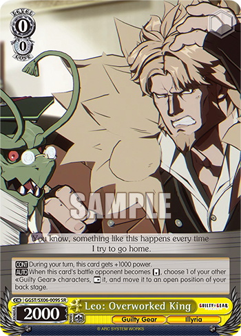 Leo: Overworked King(GGST/SX06-009S)