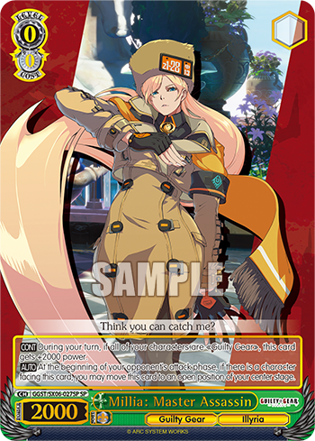 Millia: Master Assassin(GGST/SX06-027SP)