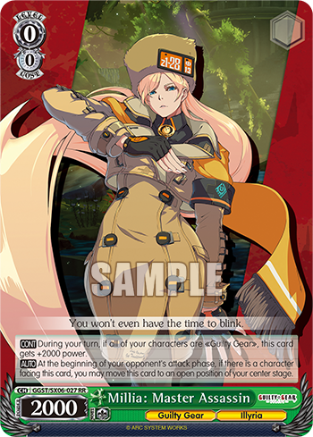 Millia: Master Assassin(GGST/SX06-027)