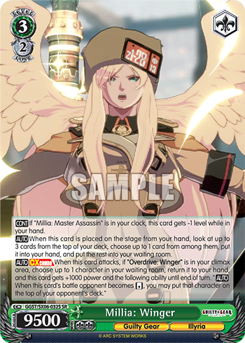 Millia: Winger(GGST/SX06-032S)