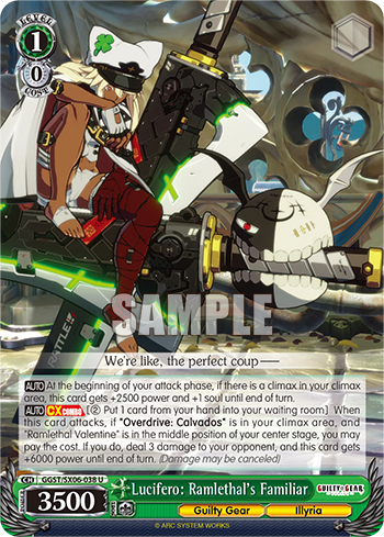 Lucifero: Ramlethal's Familiar(GGST/SX06-038)
