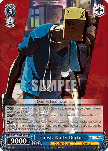 Faust: Nutty Doctor(GGST/SX06-082)