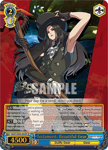 Testament: Beautiful Gear(GGST/SX06-085SP)