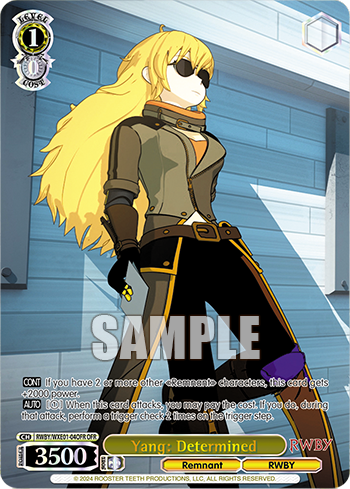 Yang: Determined(RWBY/WXE01-04OFR)
