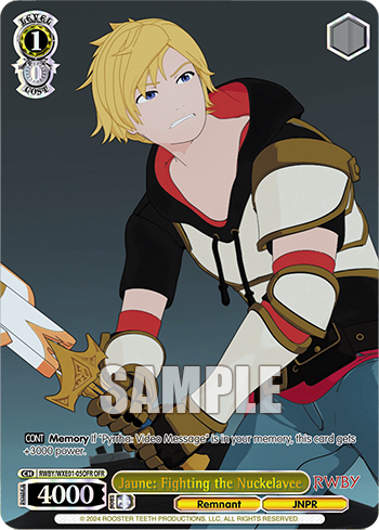 Jaune: Fighting the Nuckelavee(RWBY/WXE01-05OFR)