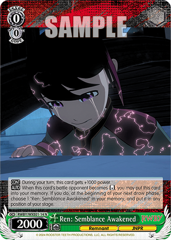 Ren: Semblance Awakened(RWBY/WXE01-14)