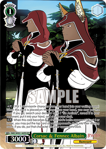Corsac & Fennec Albain(RWBY/WXE01-16OFR)