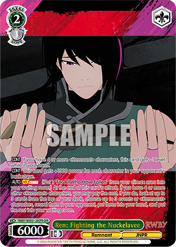 Ren: Fighting the Nuckelavee(RWBY/WXE01-20OFR)