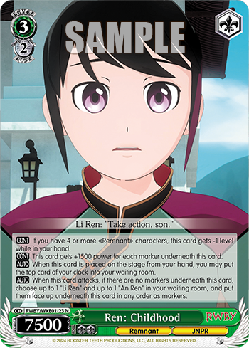 Ren: Childhood(RWBY/WXE01-23)