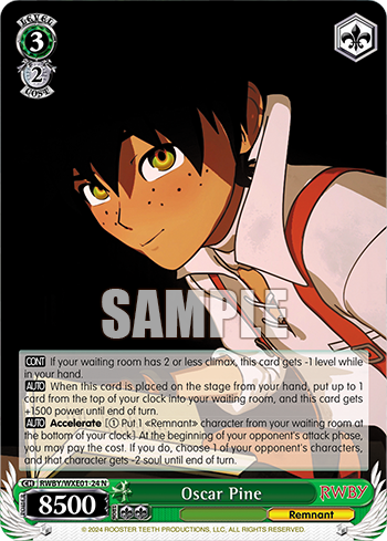 Oscar Pine(RWBY/WXE01-24)