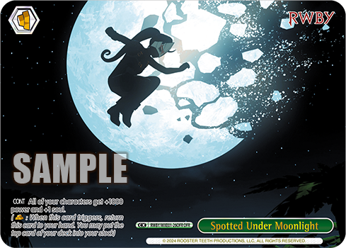 Spotted Under Moonlight(RWBY/WXE01-26OFR)