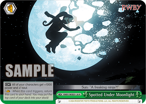 Spotted Under Moonlight(RWBY/WXE01-26)
