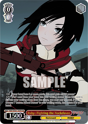Ruby: Fighting the Nuckelavee(RWBY/WXE01-29OFR)