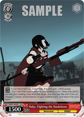 Ruby: Fighting the Nuckelavee(RWBY/WXE01-29)