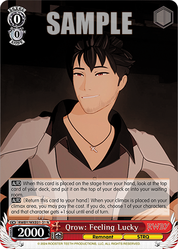 Qrow: Feeling Lucky(RWBY/WXE01-31)