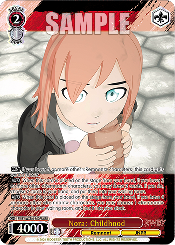 Nora: Childhood(RWBY/WXE01-36OFR)