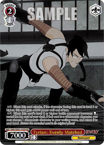 Tyrian: Evenly Matched(RWBY/WXE01-37OFR)