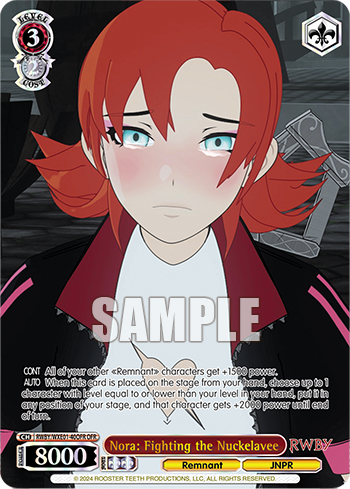 Nora: Fighting the Nuckelavee(RWBY/WXE01-40OFR)