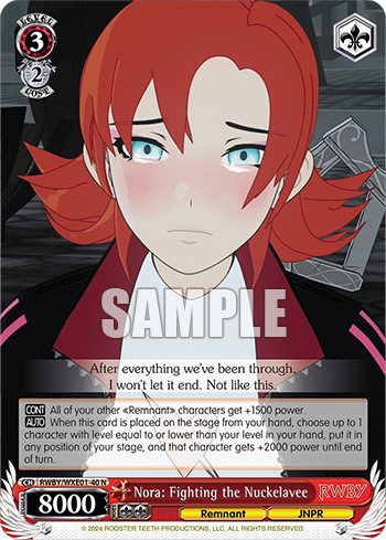 Nora: Fighting the Nuckelavee(RWBY/WXE01-40)