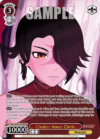 Cinder: Inner Circle(RWBY/WXE01-42OFR)