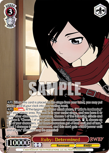 Ruby: Determined(RWBY/WXE01-44OFR)
