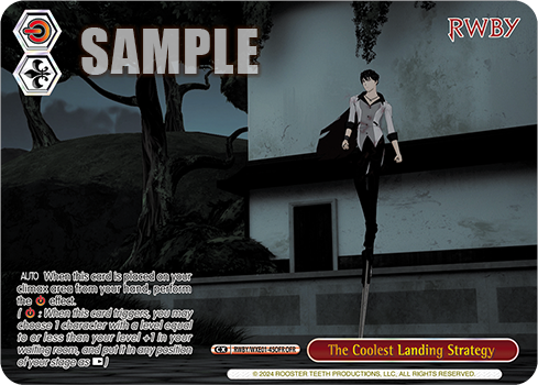 The Coolest Landing Strategy(RWBY/WXE01-45OFR)
