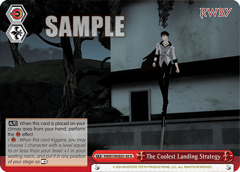 The Coolest Landing Strategy(RWBY/WXE01-45)