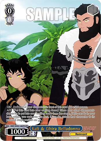 Kali & Ghira Belladonna(RWBY/WXE01-46OFR)