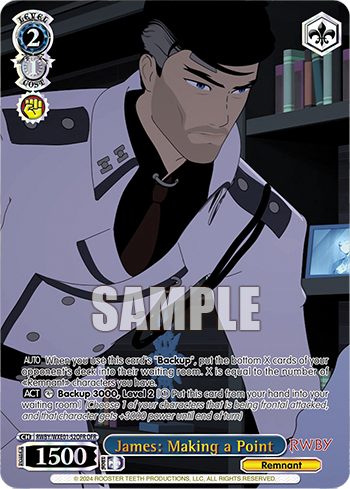 James: Making a Point(RWBY/WXE01-52OFR)