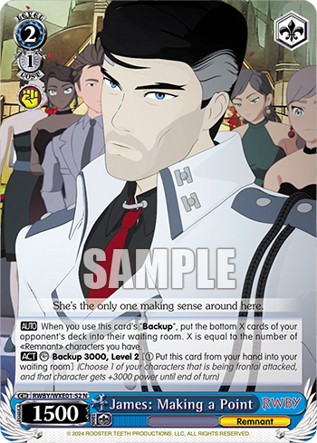 James: Making a Point(RWBY/WXE01-52)
