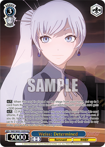 Weiss: Determined(RWBY/WXE01-53OFR)