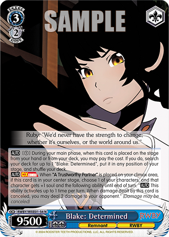 Blake: Determined(RWBY/WXE01-54)