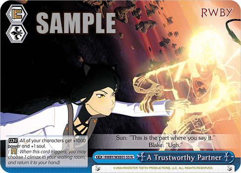A Trustworthy Partner(RWBY/WXE01-55)