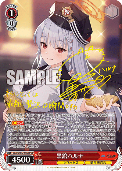 BAV/W112-085SP 黒舘ハルナ