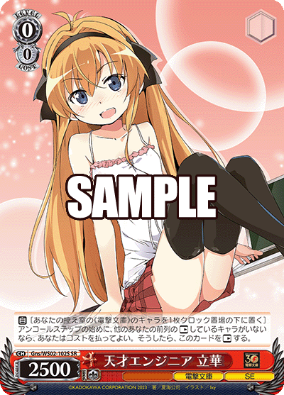 Gns/WS02-102S 天才エンジニア 立華