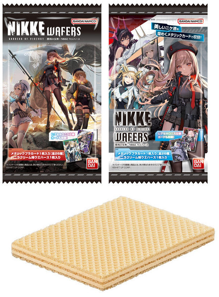 Nikke Goddess Of Victory Wafer Metallic Card Booster Pack Box Full
