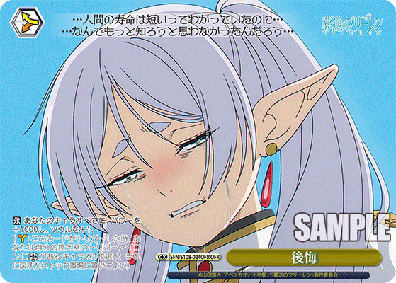 SFN/S108-024OFR 後悔