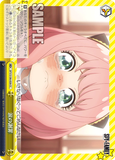 SPY/S106-026 涙の謝罪