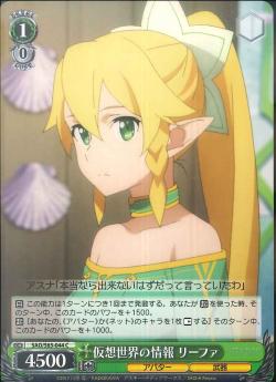 SAO/S65-044 仮想世界の情報 リーファ