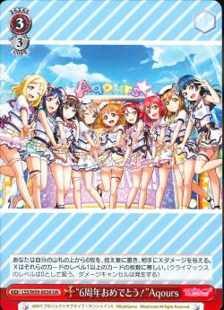 LSS/W69-063A “6周年おめでとう!”Aqours