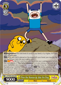 AT/WX02-001S  Finn the Human & Jake the Dog