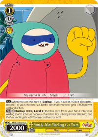 AT/WX02-013   Finn & Jake: Working as a Team