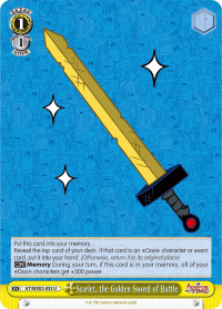 AT/WX02-033  Scarlet, the Golden Sword of Battle