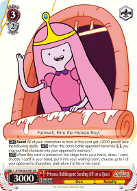 AT/WX02-041  Princess Bubblegum: Sending Off on a Quest