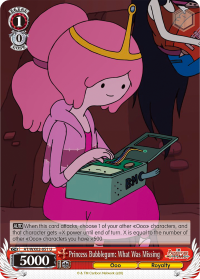 AT/WX02-051 Princess Bubblegum: What Was Missing