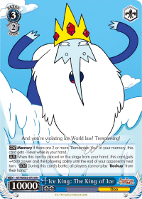 AT/WX02-075  Ice King: The King of Ice