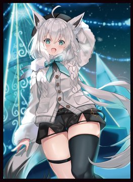 Hololive Shirakami Fubuki Comiket Card Sleeves Sleever Queen Hololive Shirakami Fubuki Comiket Card Sleeves Sleever Queen