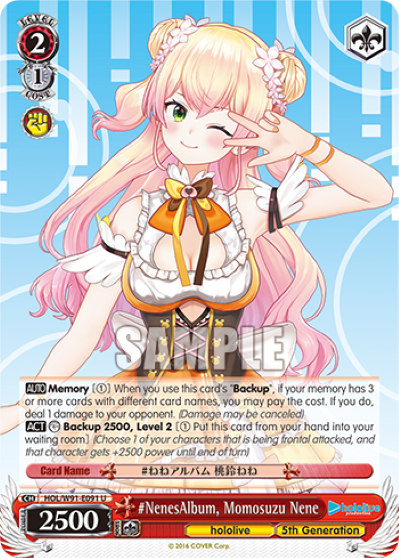 #NenesAlbum, Momosuzu Nene(HOL/W91-E091)