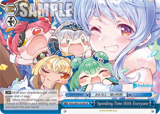 Spending Time With Everyone(HOL/W91-E140)