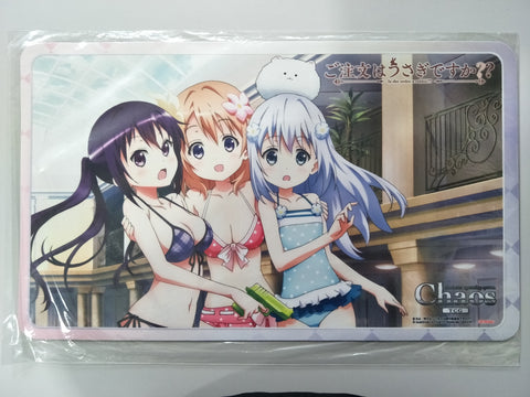 Is the Order a Rabbit?-  Cocoa, Chino and Rize-  ChaosTCG Playmat